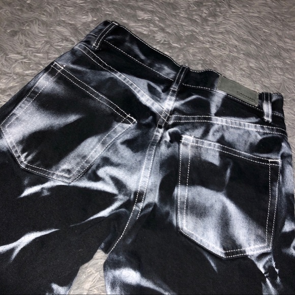 CARMAR DENIM- Black/Gray Tye Dye Girlfriend Jeans - Picture 5 of 6